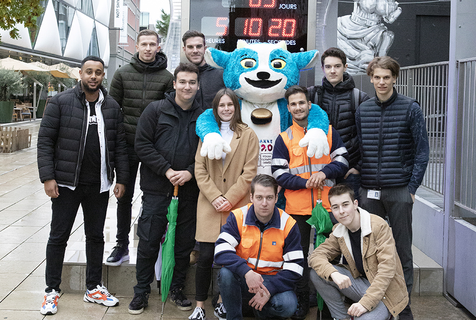 Nos apprenties et apprentis au coeur des Jeux Olympiques de la Jeunesse