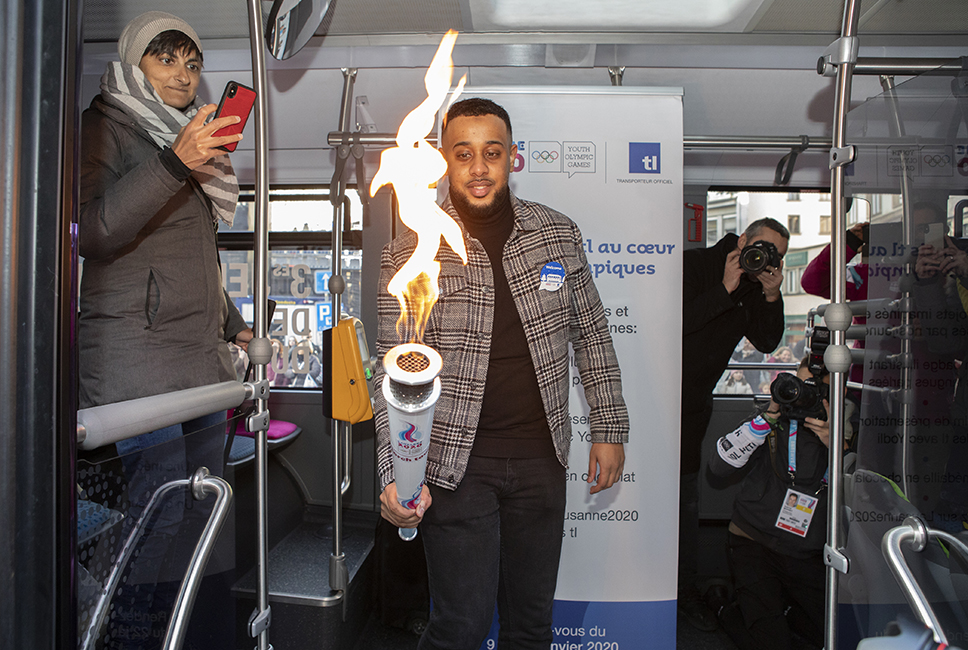 Transporteur officiel des JOJ Lausanne 2020